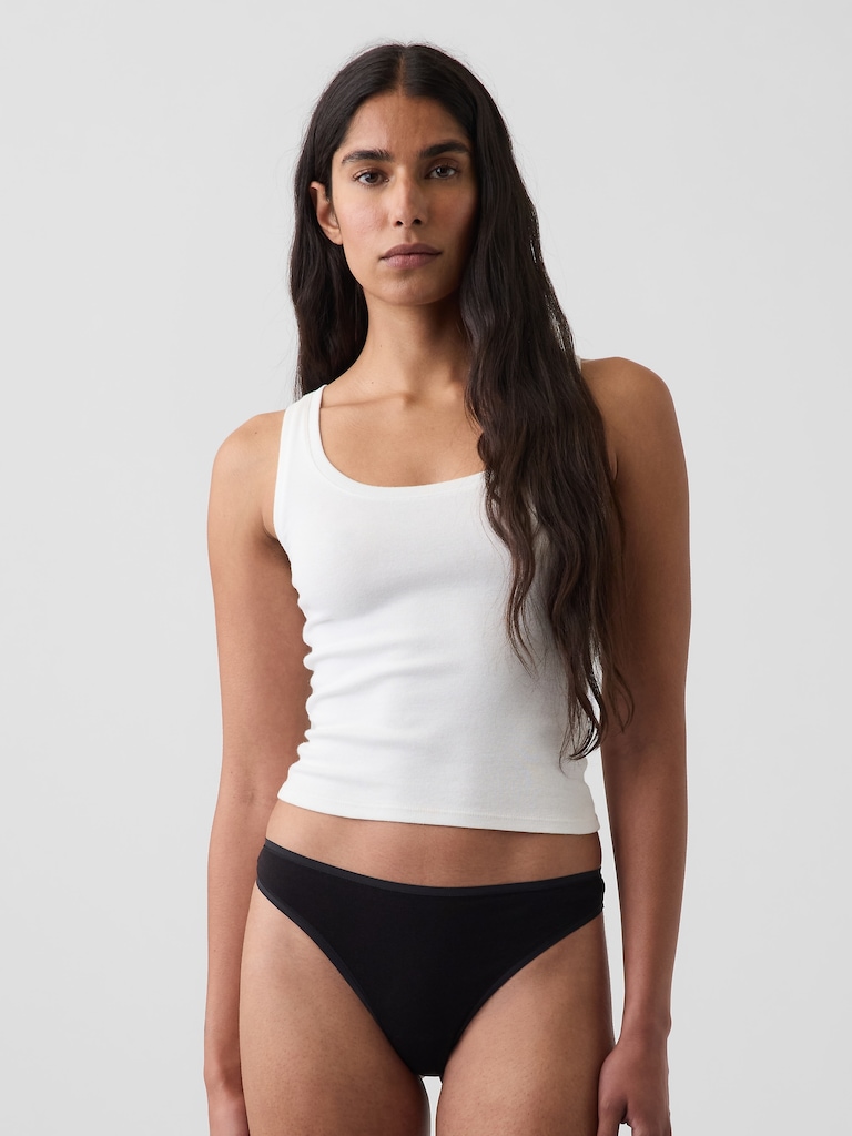 Softest Organic Stretch Cotton Thong