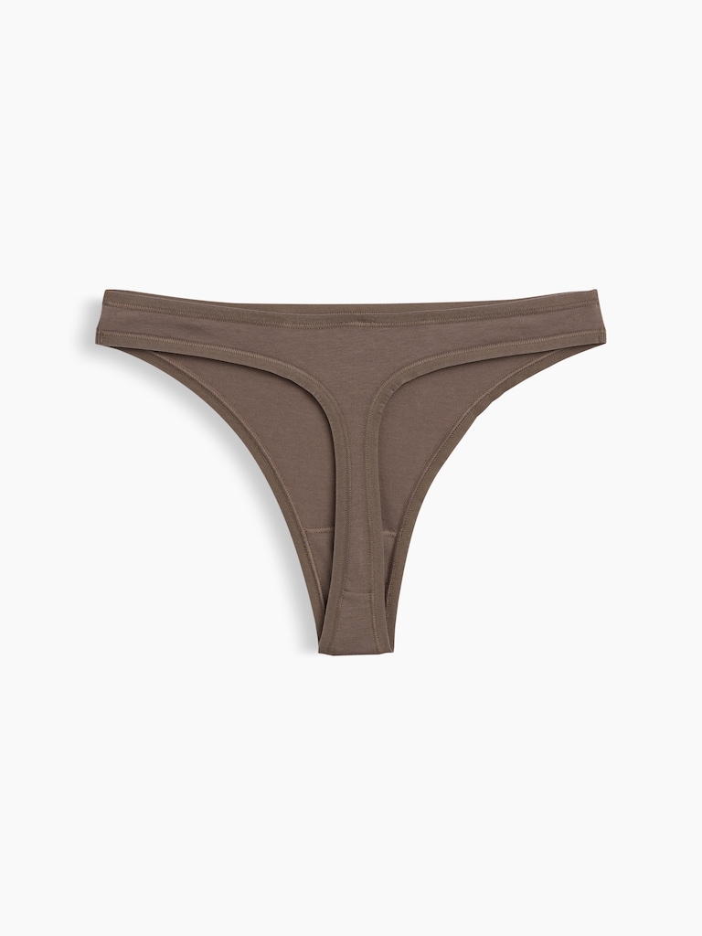 Softest Organic Stretch Cotton Thong