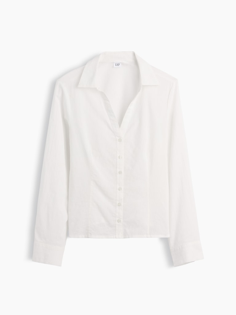 Textured Dobby Fitted Shirt
