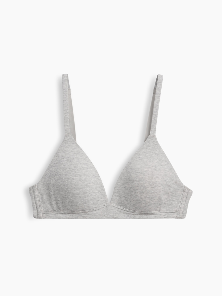 SoftMade Organic Stretch Cotton Triangle Bra
