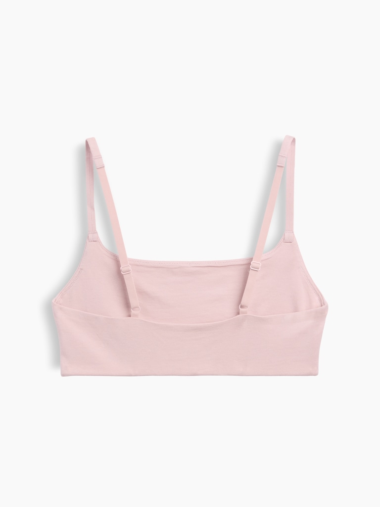 Softest Organic Stretch Cotton Scoop Bralette