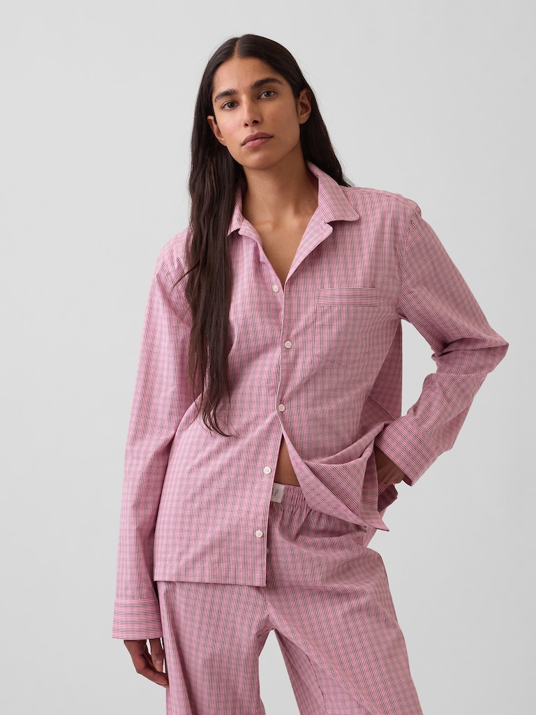 MadeSoft Poplin PJ Shirt