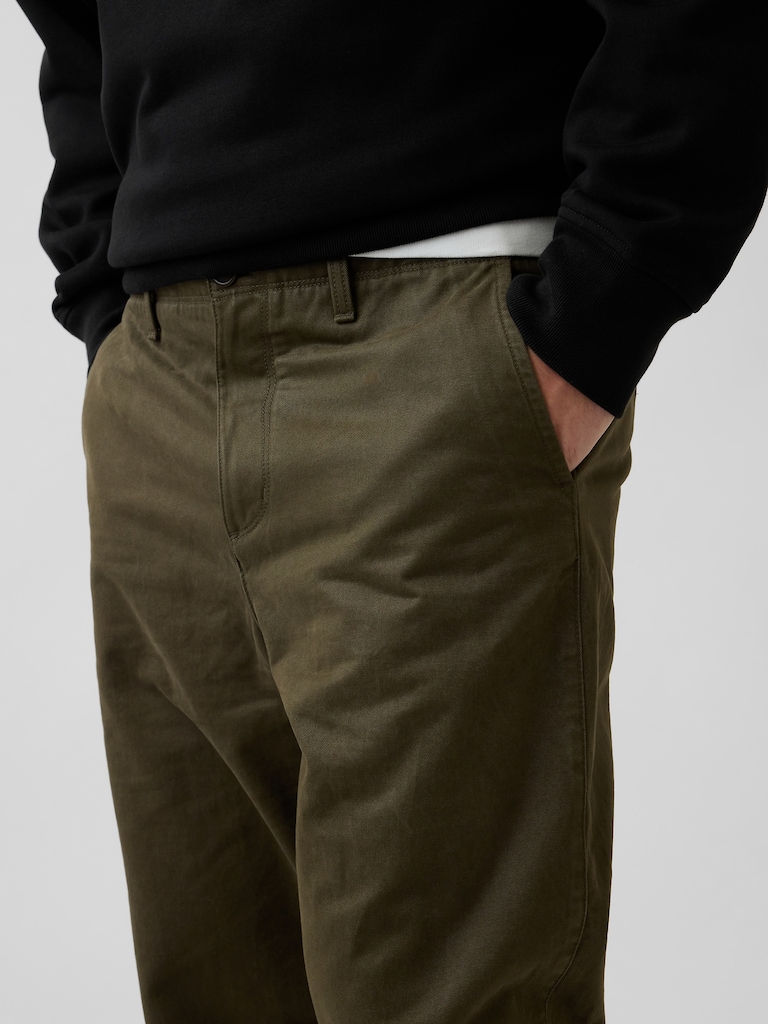 Heavyweight Twill Baggy Khakis