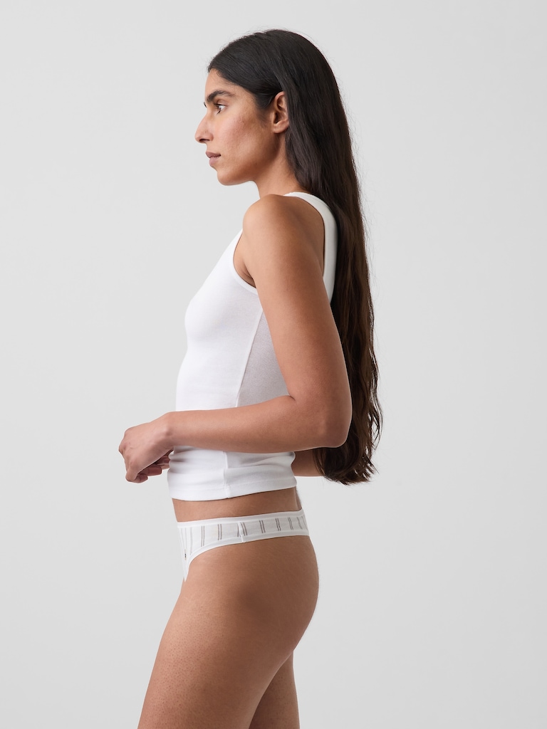 MadeSoft Organic Stretch Cotton Thong