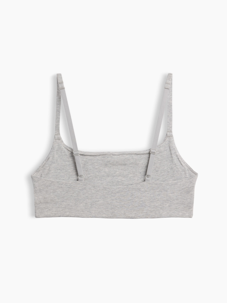 SoftMade Organic Stretch Cotton Scoop Bralette
