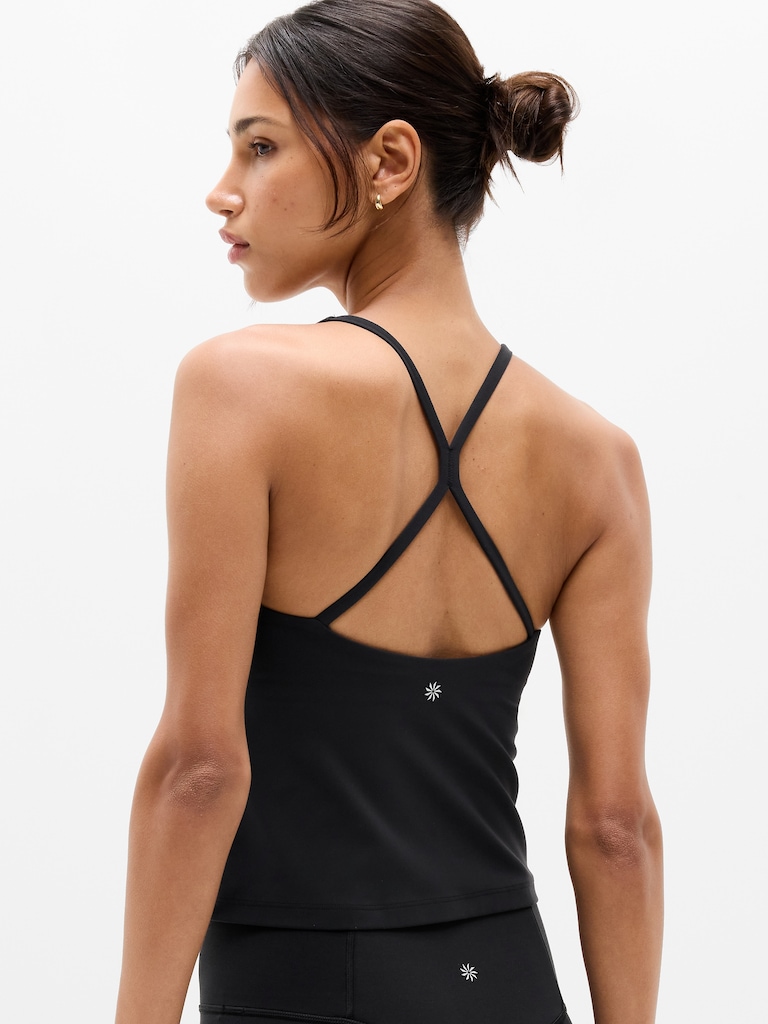 Transcend Crossback Built-In Bra Tank