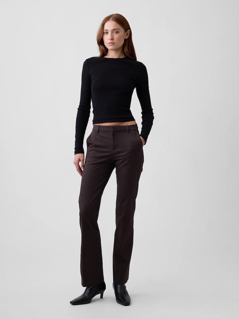 Baby Boot Pants in Bi-Stretch