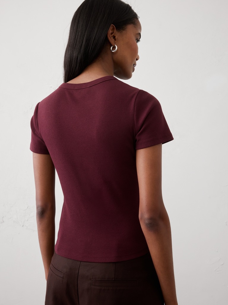 Ribbed T-Shirt