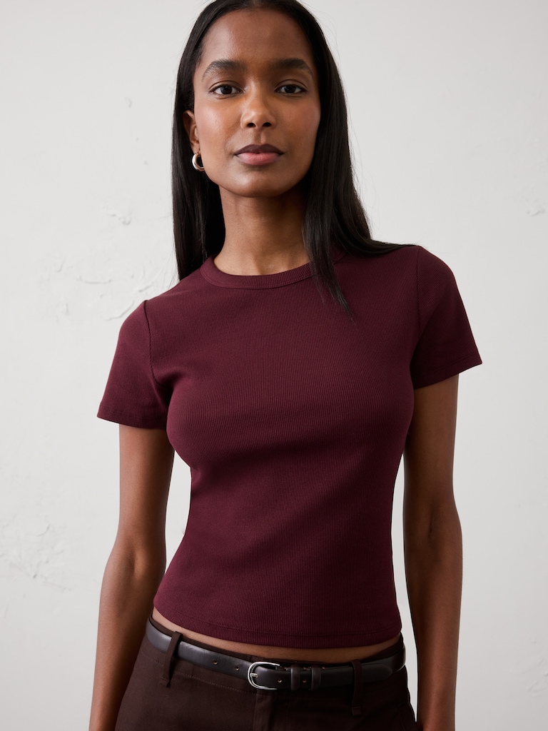 Ribbed T-Shirt