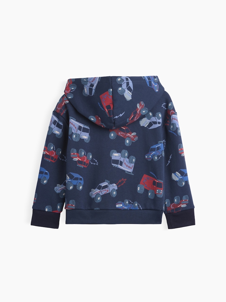 babyGap Relaxed Logo Zip Hoodie