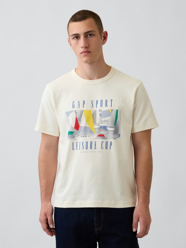Gap Sport Heavyweight Graphic T-Shirt