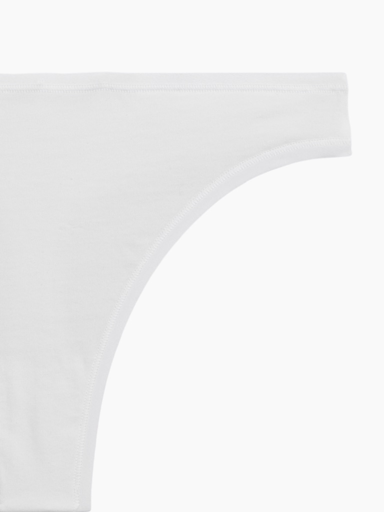 MadeSoft Organic Stretch Cotton Thong (3-Pack)