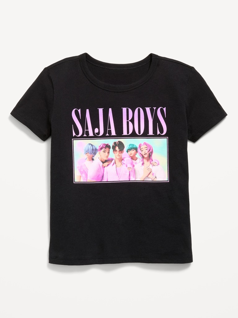 T-shirt à imprimé Demon Hunters™ KPop pour fille