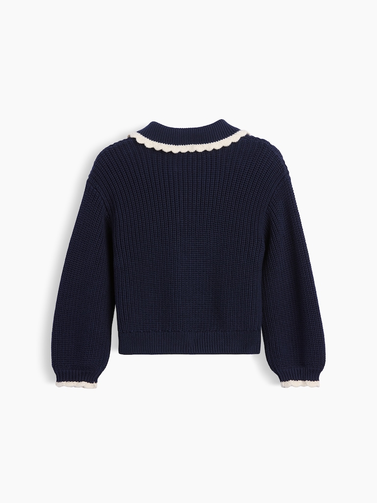 Baby & Toddler Collared Cardigan Sweater