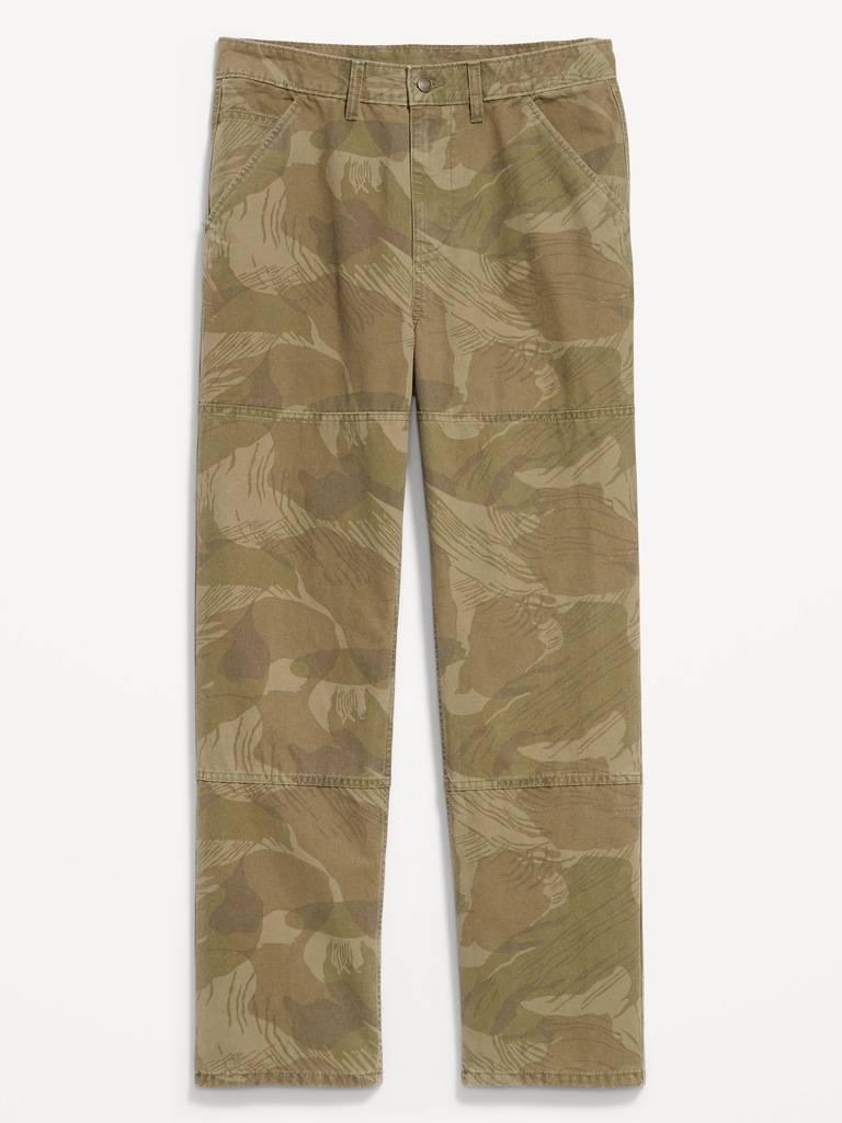 Pantalon menuisier coupe généreuse années 90 à genoux renforcés