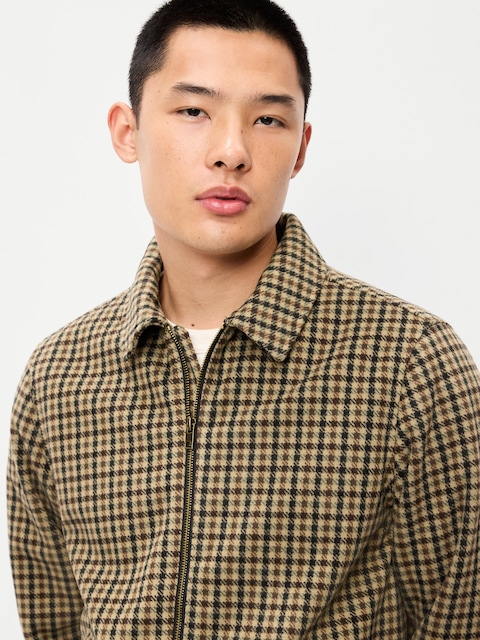Relaxed Harrington Jacket