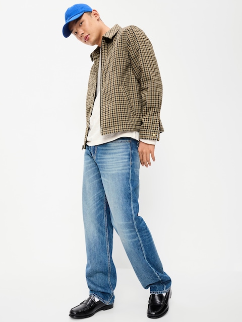 Relaxed Harrington Jacket