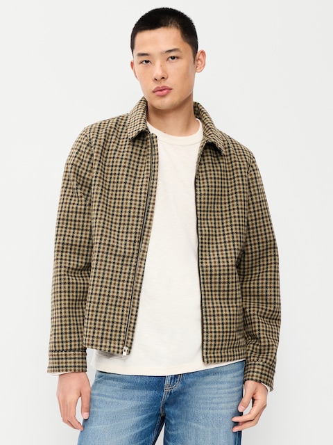 Relaxed Harrington Jacket