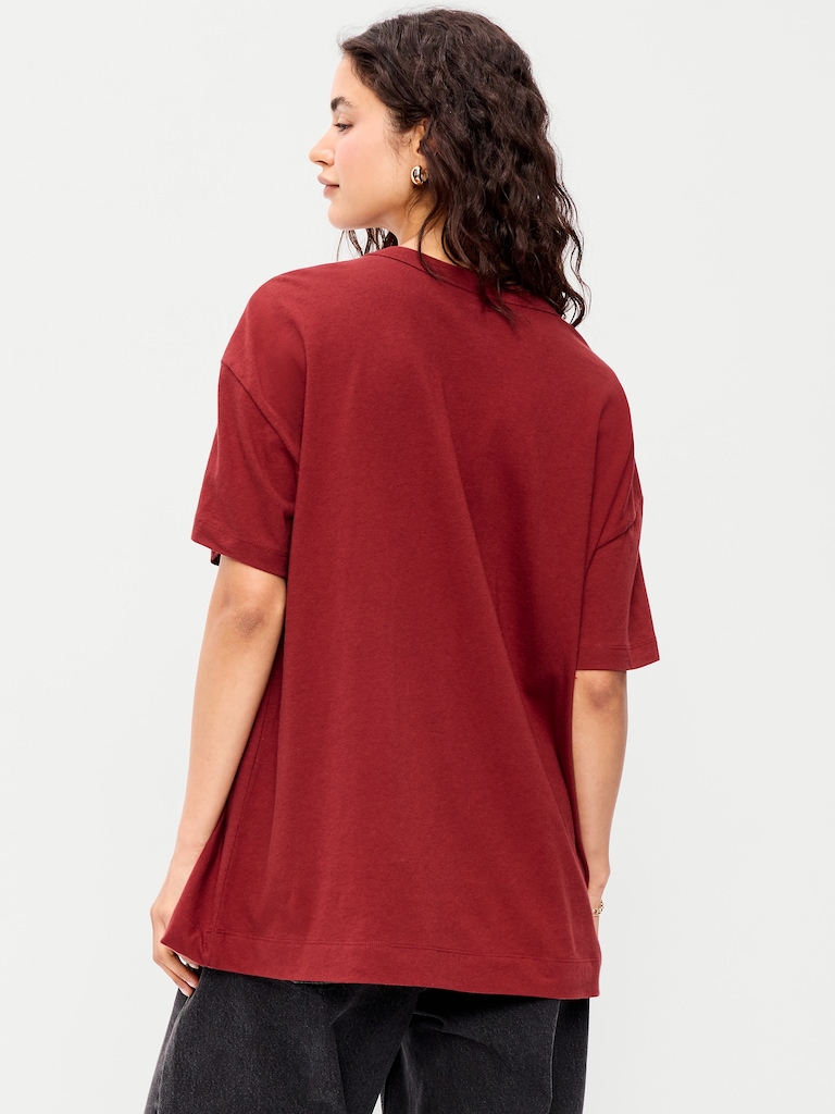 Oversized Graphic Tunic T-Shirt