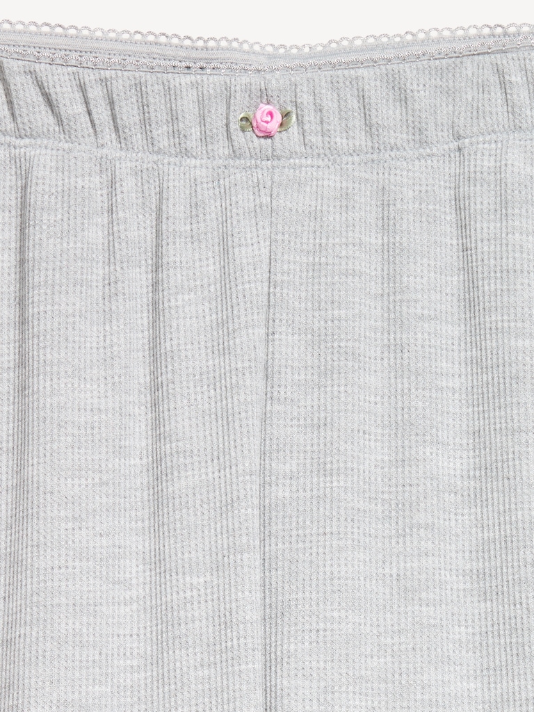 Waffle-Textured Pajama Pants