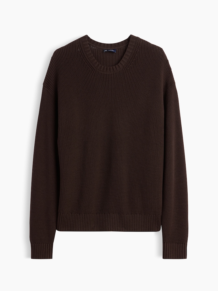 Relaxed Shaker Sweater