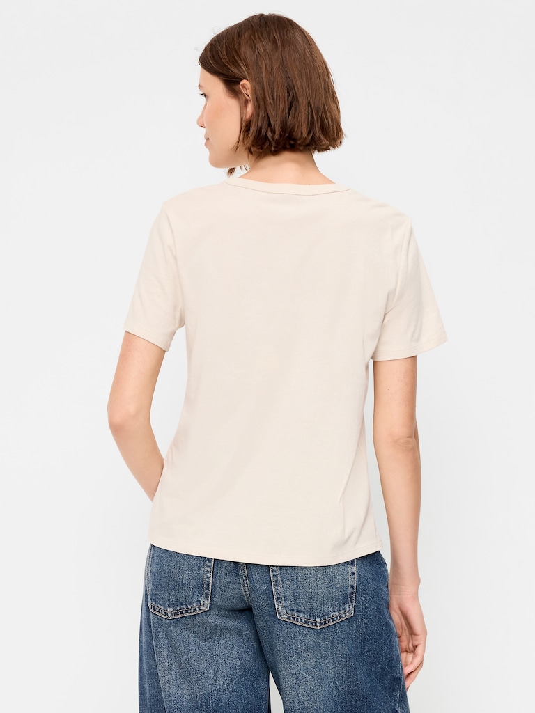 EveryWear Crew-Neck Graphic T-Shirt
