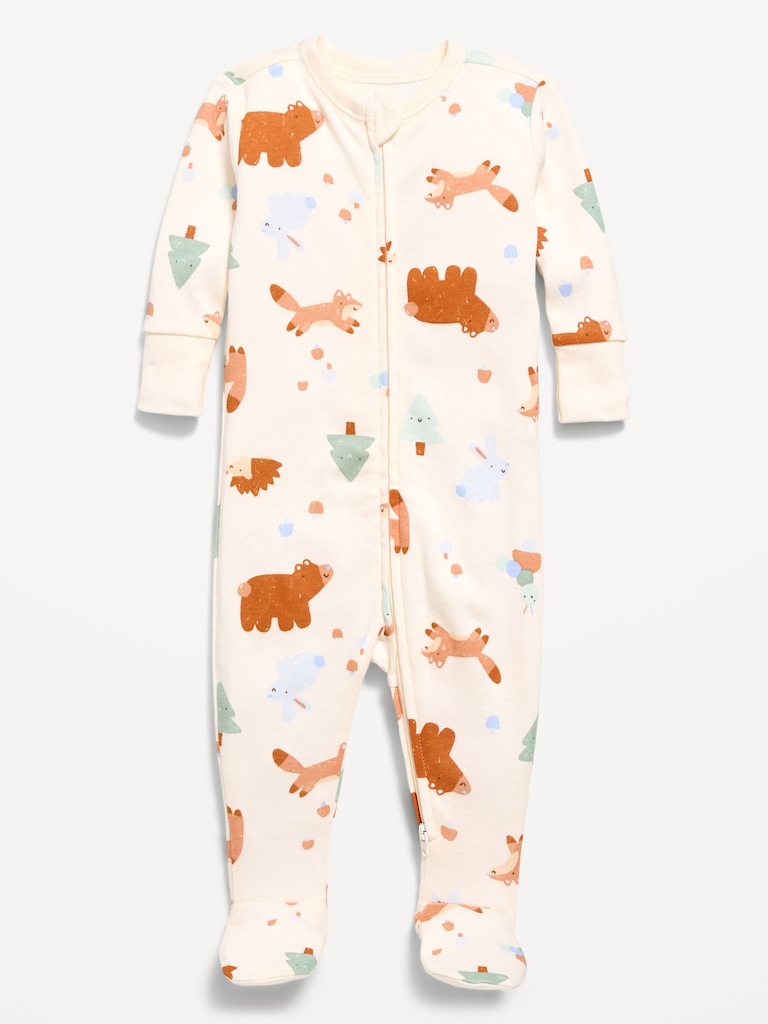 2-Way-Zip Sleep & Play Footed One-Piece for Baby