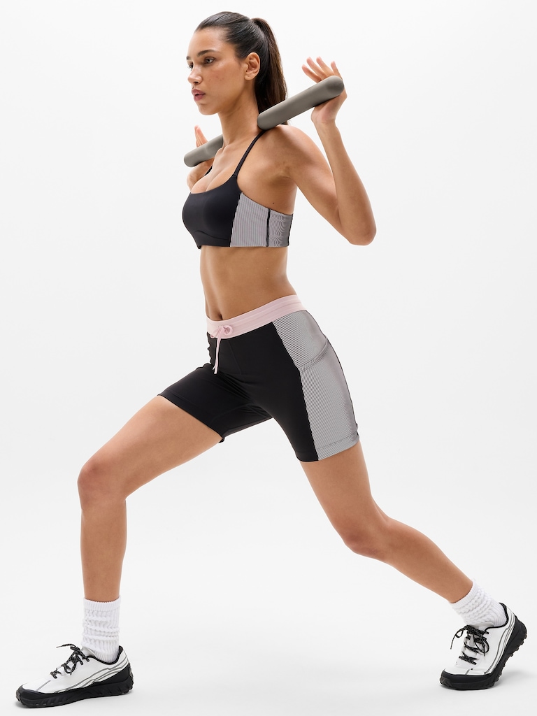 Invigorate Ribbed Sports Bra A-C