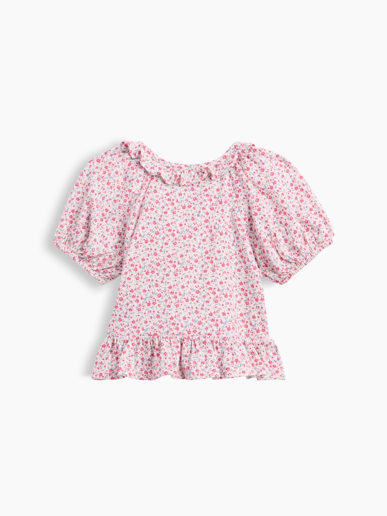 Baby & Toddler Smocked Peplum Top