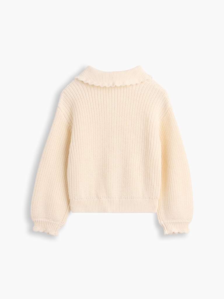 Baby & Toddler Collared Cardigan Sweater