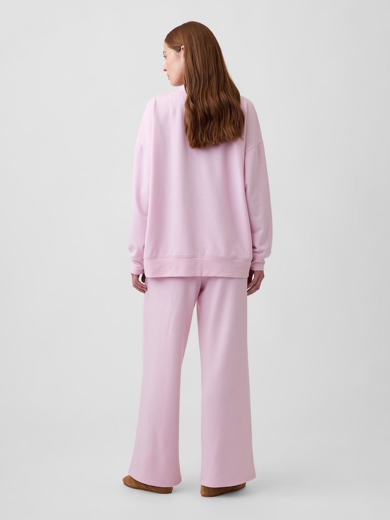 CloudLight Relaxed Wide-Leg Sweatpants
