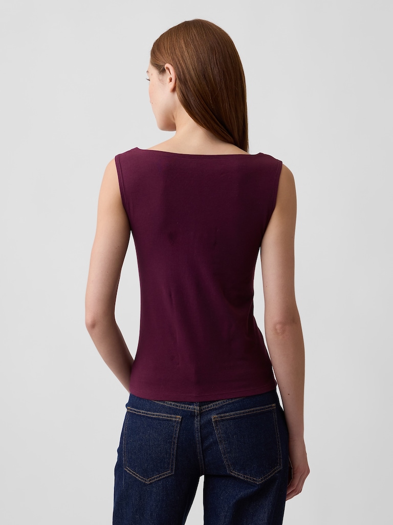 Boatneck Tank Top