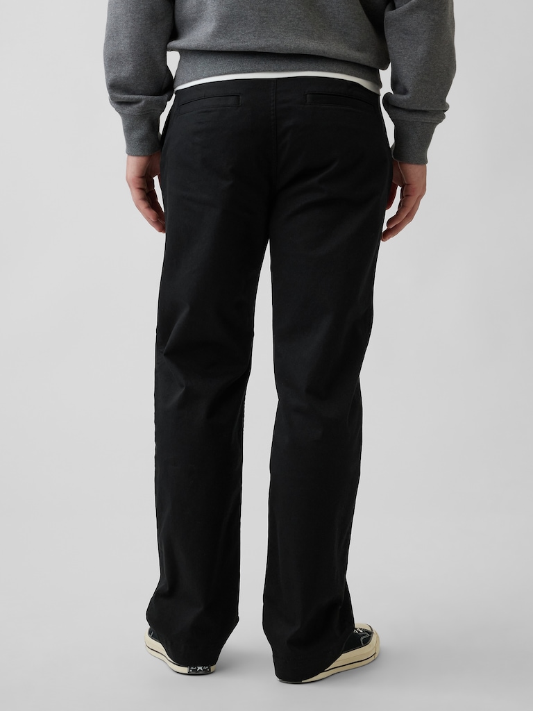 Modern Loose Pleated Khakis