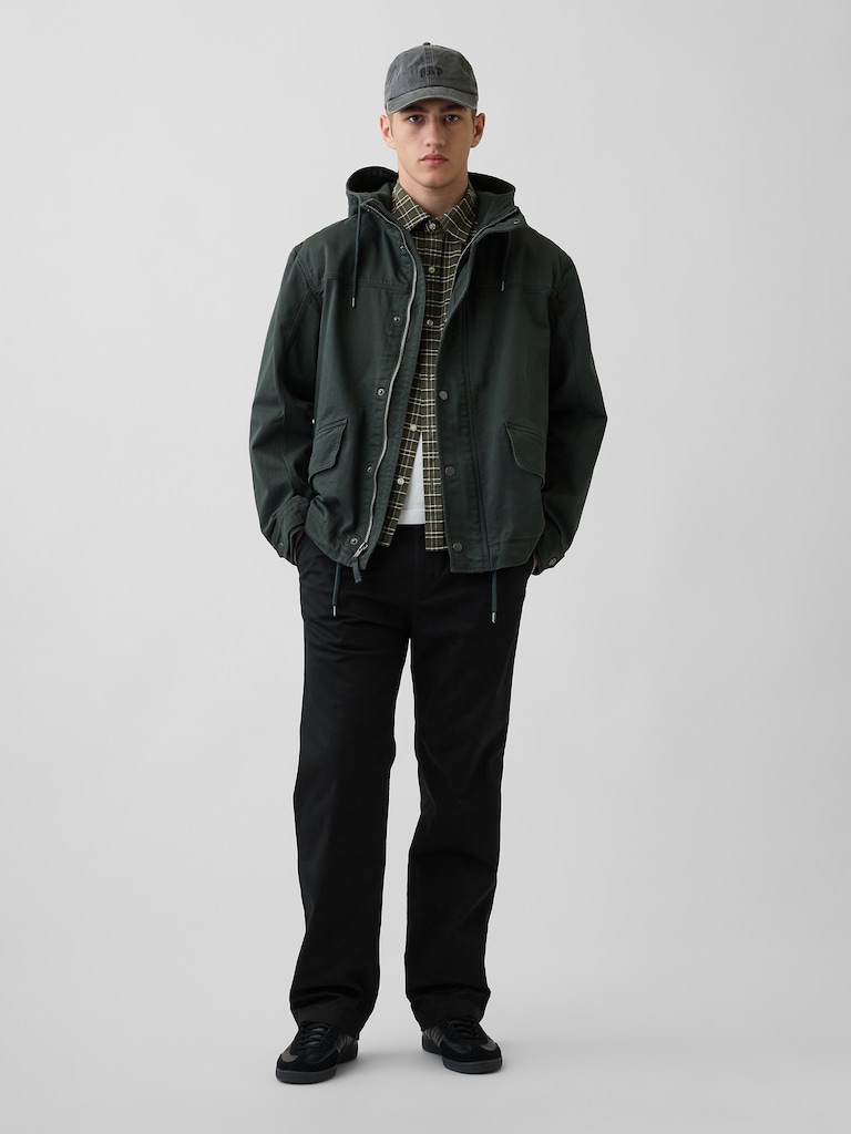 Modern Loose Pleated Khakis