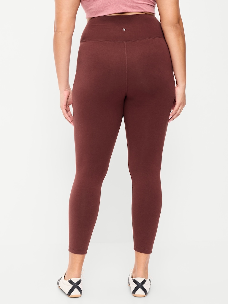 High-Waisted PowerChill 7/8 Cotton Leggings