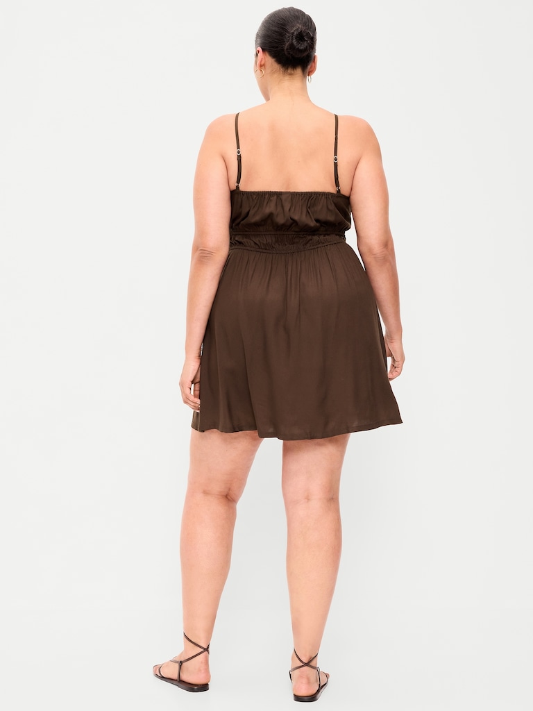 Sleeveless Trousseau Mini Dress