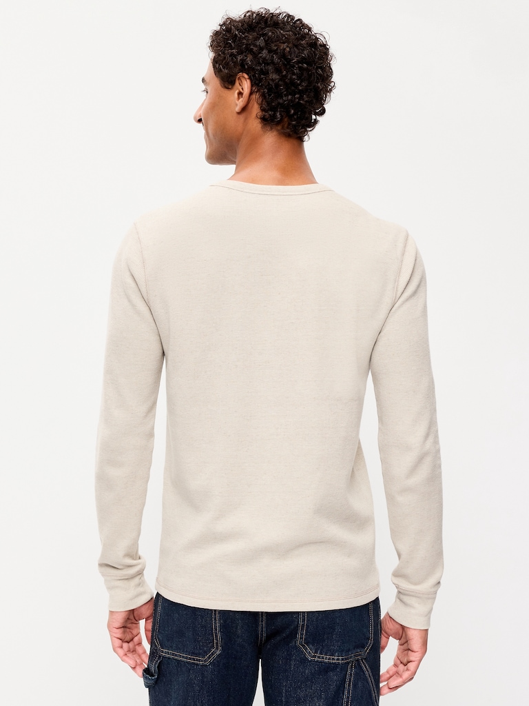 Crew-Neck Waffle T-Shirt
