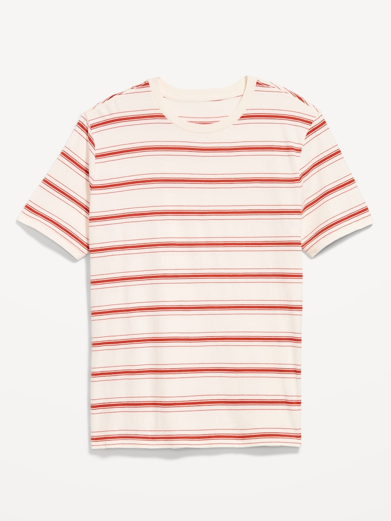 Crew-Neck Striped T-Shirt