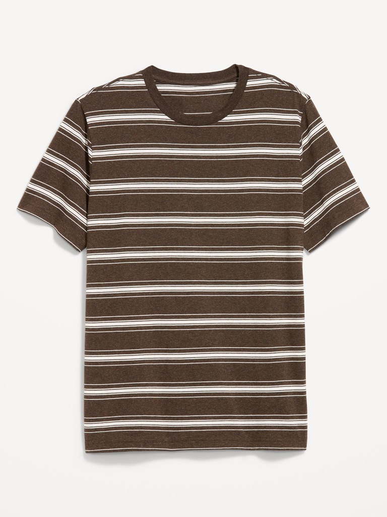 Crew-Neck Striped T-Shirt