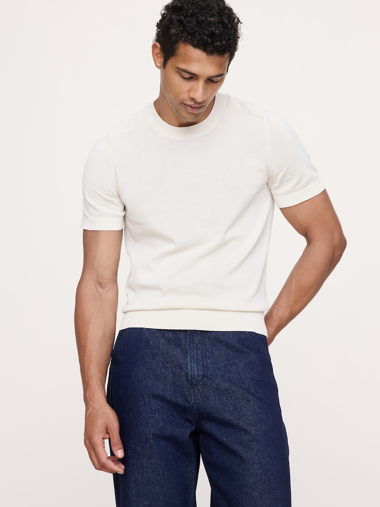 Cotton Sweater Tee