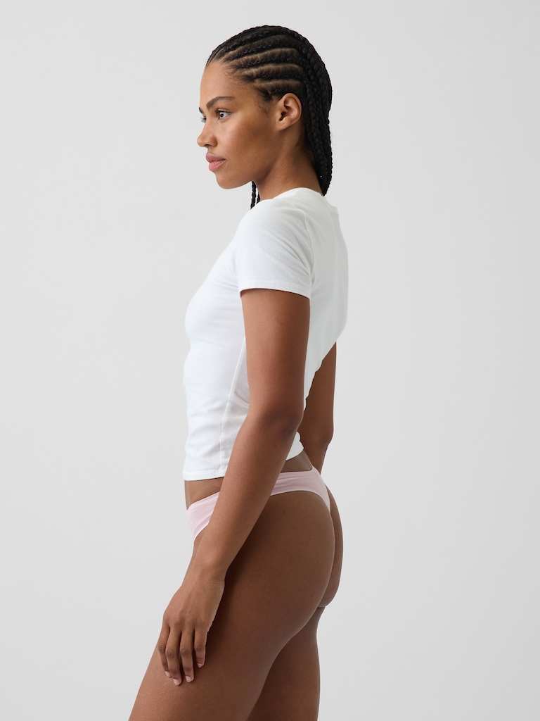 MadeSoft Organic Stretch Cotton Thong