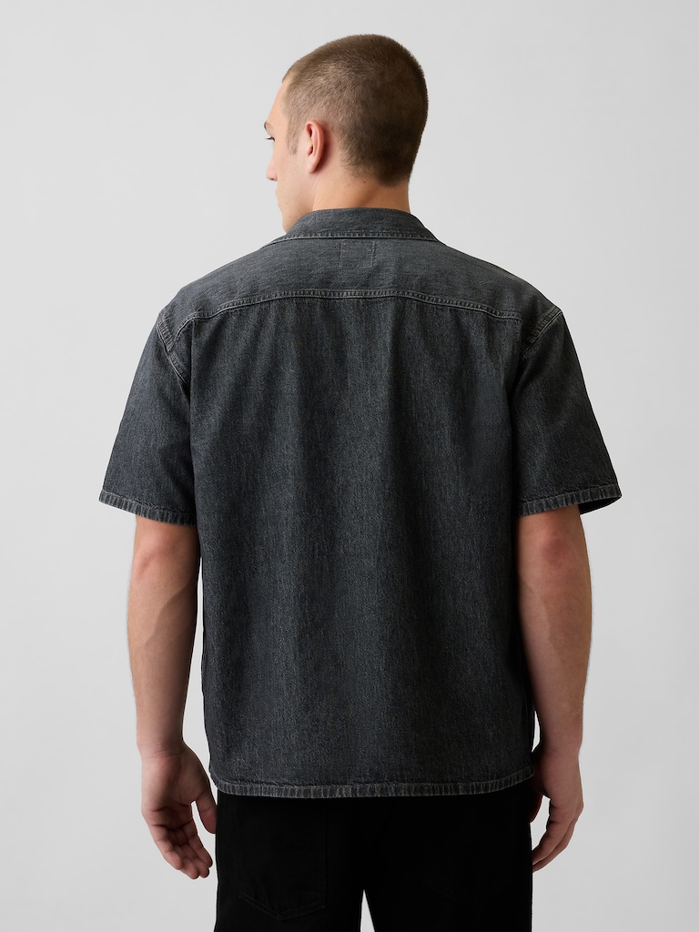 Denim Relaxed Shirt