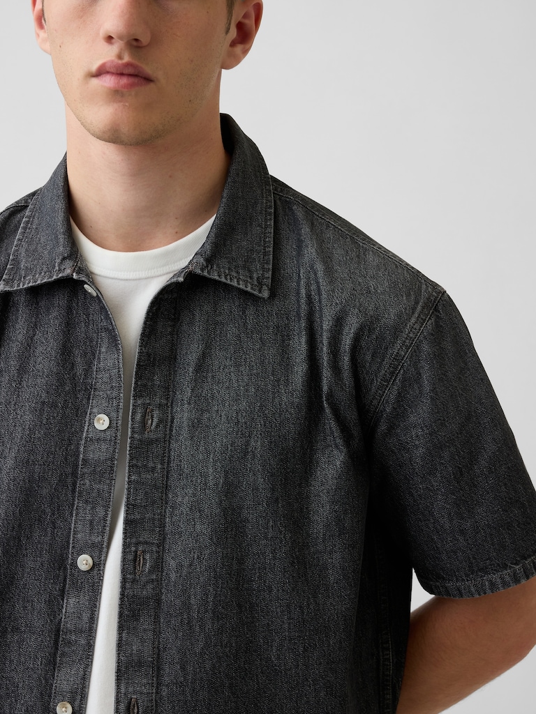 Denim Relaxed Shirt