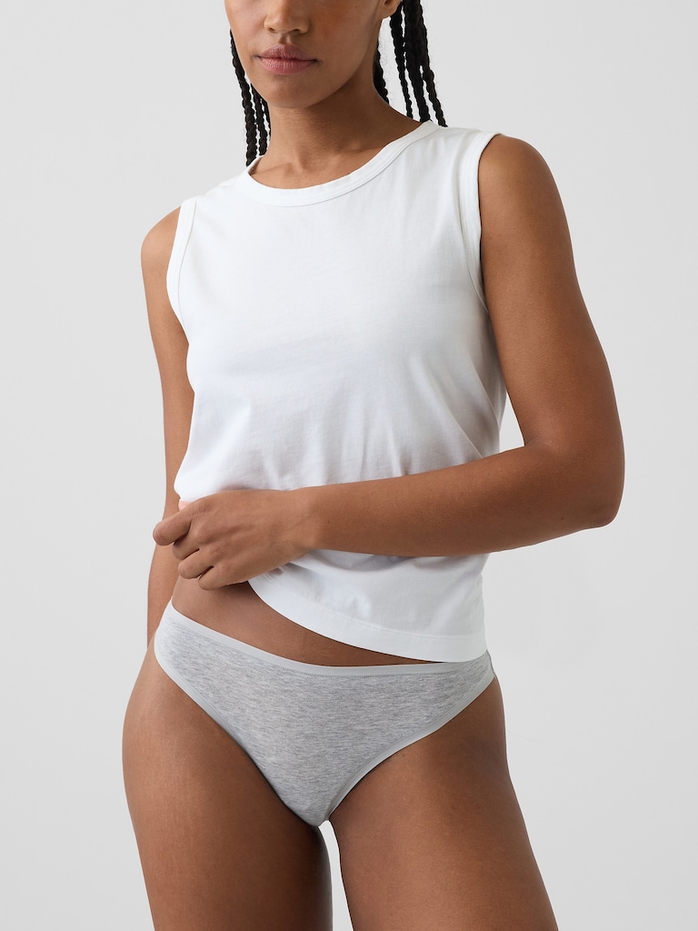 MadeSoft Organic Stretch Cotton Thong