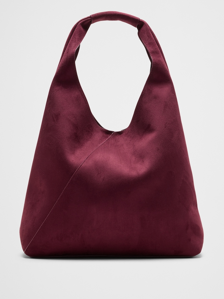 Vegan Leather Slouchy Tote