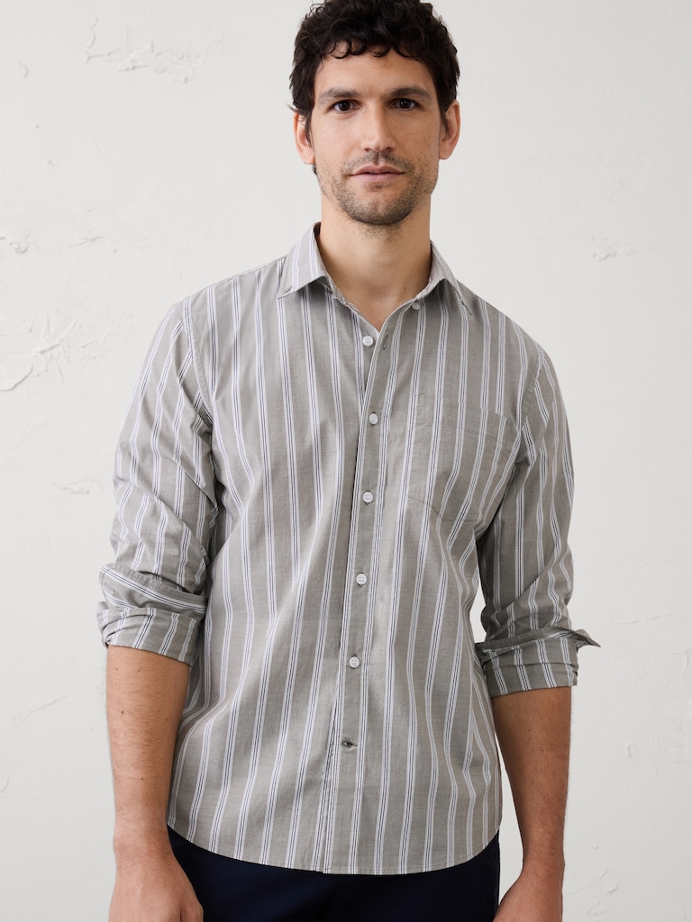 Standard-Fit Softwash Cotton Shirt