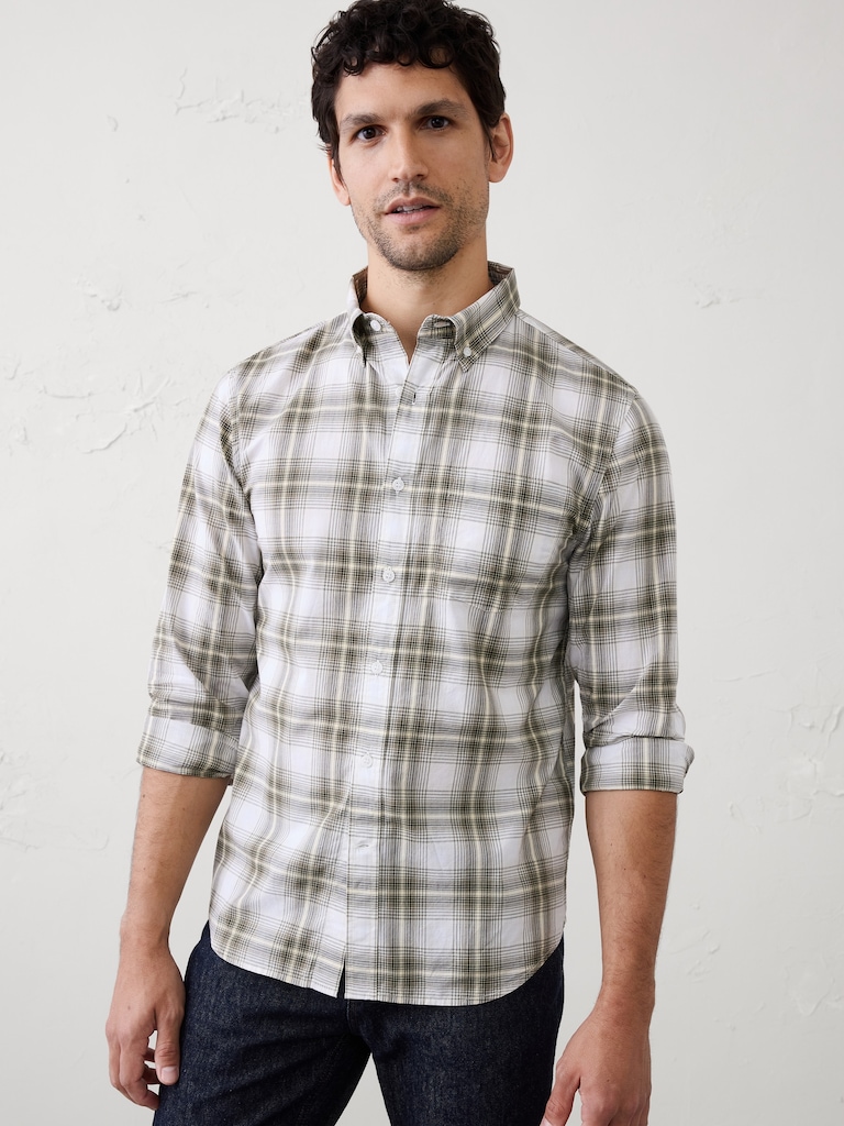 Slim-Fit Softwash Cotton Shirt