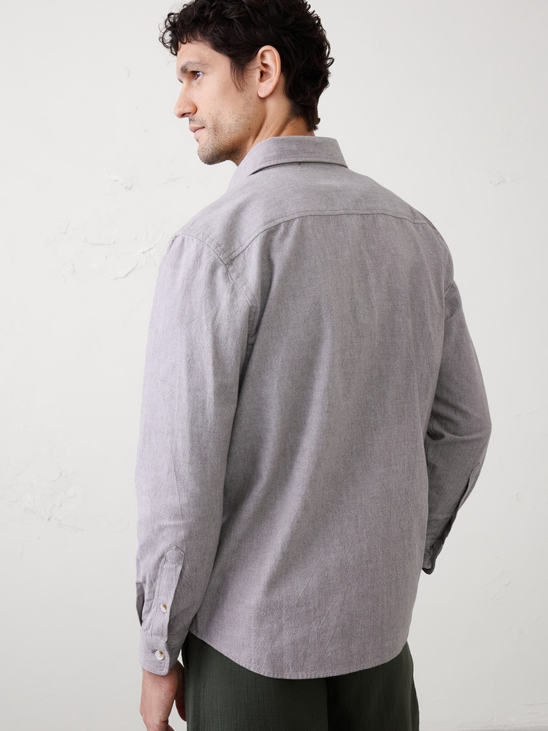 Standard-Fit Textured Shirt