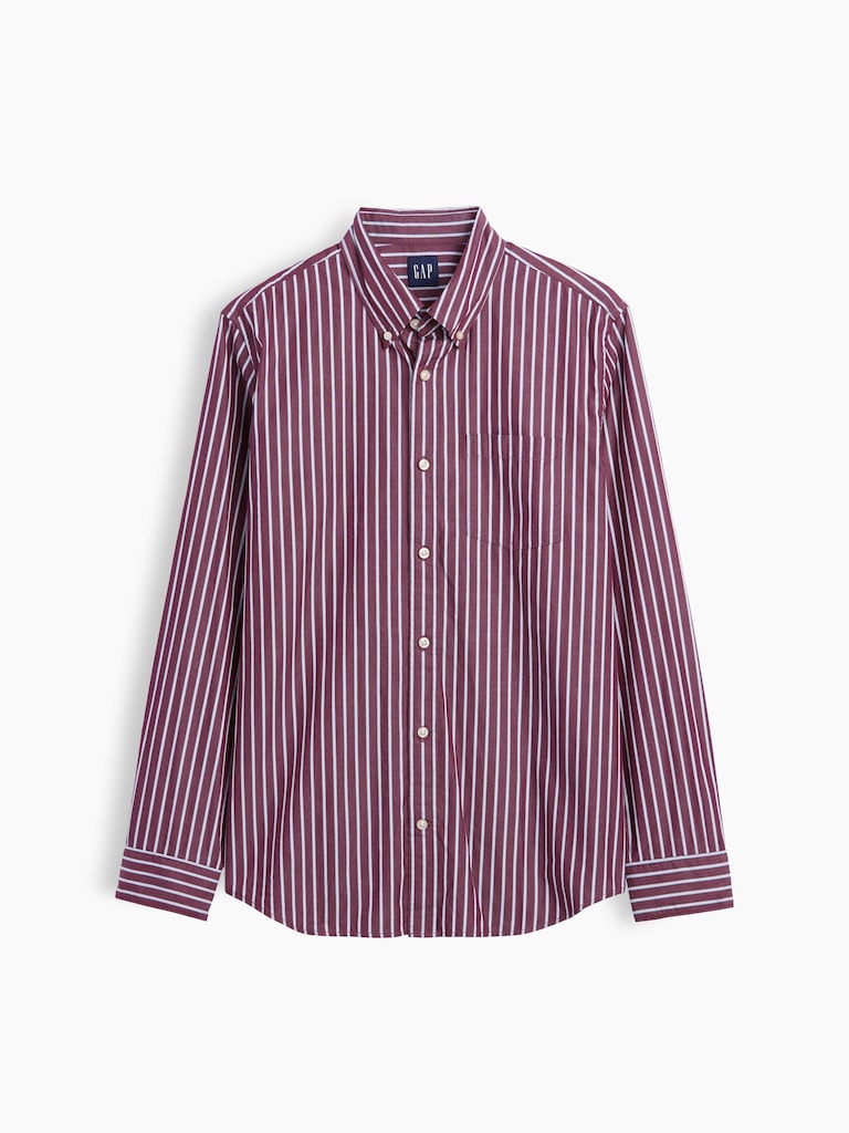 Organic Cotton Poplin Classic Shirt