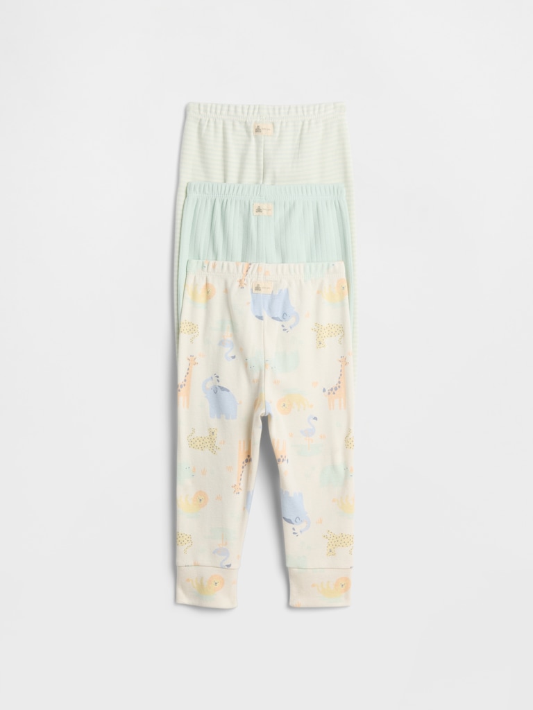 Baby Pull-On Joggers (3-Pack)